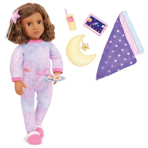 Our Generation - Luna Puppe 46cm Übernachtungsthema mit Zubehör - Bild 1 von 8
