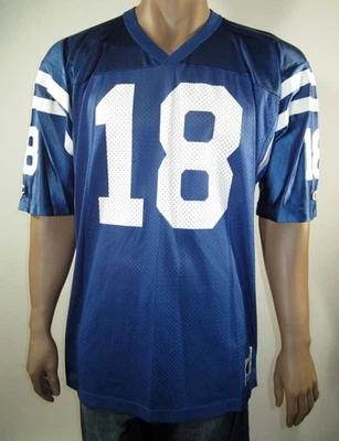 Camiseta Peyton Manning Indianapolis Colts Campeón 48 XL NUEVA CON ETIQUETAS NFL #18 De Colección Años 90 Foto 1 de 4