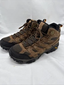 Merrell Men's Mid-Cut Moab 2 Vibram Sole Trail Hiking Boots J06051 Earth Size 11 - Picture 1 of 9