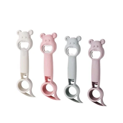 4 in 1 Multi Function Can Opener Bottle Multi Kitchen Tool for Cans S21 - Image 1 of 4