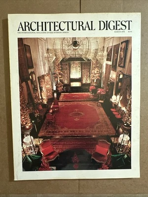 Architectural Digest Magazine March 1978 - Image 1 of 4