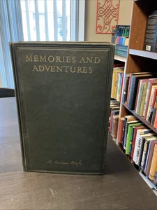 1924 1ST EDITION 1ST PRINT Arthur Conan Doyle MEMORIES AND ADVENTURES -HC - Picture 1 of 11