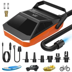 50PSI Paddle Board Pump Electric Portable, SUP Pump for Paddleboard Car Tire ... - Bild 1 von 8