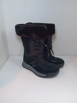 New Balance Invierno Bota de Nieve Para Mujer BW1000BK Espuma Fresca Zapatos para Caminar Talla 7 Foto 1 de 4