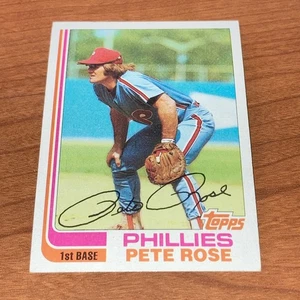 1982 Topps #780 Pete Rose Philadelphia Phillies - Foto 1 di 2