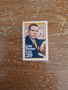 1991 U. S. 29c MNH COLE PORTER SCOTT #2550 - Picture 1 of 2