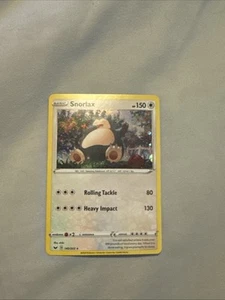 Snorlax 140/202 Swsh01: Sword & Shield Reverse Holo - Picture 1 of 2