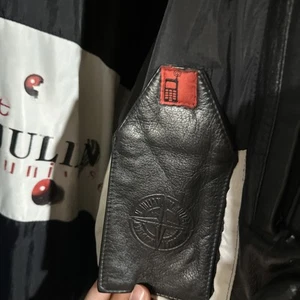 Vintage M Julian Wilson’s Leather Bomber Jacket M With Walkman & Brick Phone Pockets - Bild 1 von 15