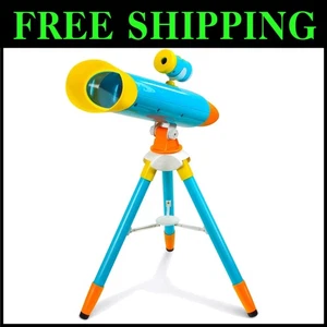 Kids' Telescope with 24 Space Images, Educational Book - Picture 1 of 7