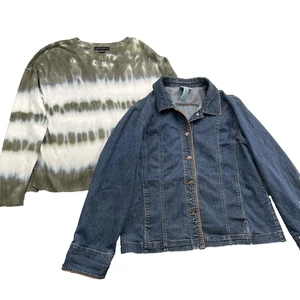 Sanctuary Ingrid Olsen Jacke Pullover SET (2) Damen Large Batik Boho Western - Bild 1 von 12