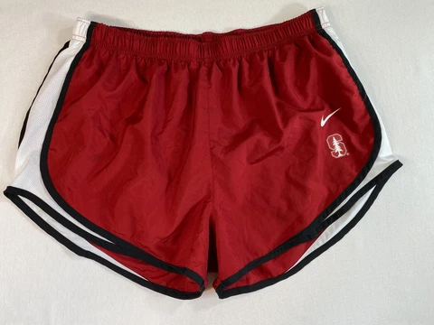 Stanford Cardinal Nike Running Shorts Womens X-LARGE Nike Dri-Fit Lined Cover