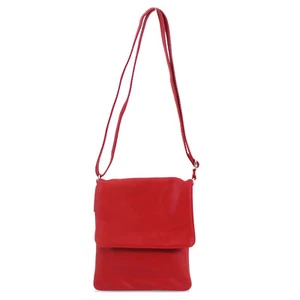 Womens Ladies Vera Pelle Italy Real Soft Leather Crossbody Shoulder Bag - Picture 1 of 25