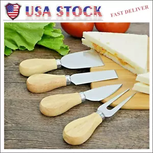Käsemesser Set 4-teilig Käsebesteck Edelstahl Käsehobel (F-S) - Bild 1 von 10
