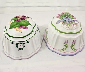 Vintage Franklin Le Cordon Bleu Mint ASPARAGUS und HIMBEERE Gelatine Form - Bild 1 von 22