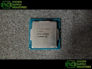 Intel Xeon E-2234 SRFAX 3.60GHz 4 Core 8MB L3 Cache Processor CPU 71W - Afbeelding 1 van 3