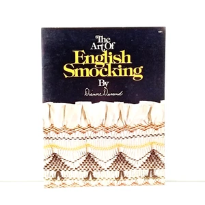 The Art of English Smocking Cross Stitch Patterns Booklet 1981 Dianne Durand - Picture 1 of 2