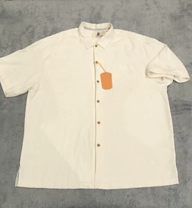 Camisa Tommy Bahama Disney Oculta Mickey Mouse Para Hombre 2XL 100% Seda Isla Diamante - Imagen 1 de 9