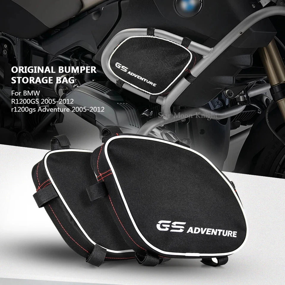 Bolsa impermeable para barras de choque de marco para BMW R1200GS Adventure R 1200 GS 2005-2012 Foto 1 de 4