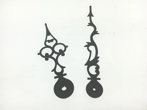 Juego de manos de reloj Hermle estilo serpentina para esferas de 9 a 10" - Imagen 1 de 5