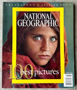National Geographic Magazine Collector’s Edition 100 Best Pictures Afghan Girl - Imagen 1 de 3