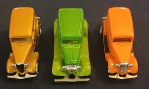 Hot Wheels Jacks Flathead service '34 Sedan Delivery Ford plus 2 others. LOOSE - Picture 1 of 4