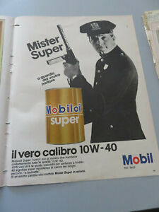 Publicité Sur Pag. D'Origine Années 50/60 Advertising Vintage Mobil Oil Super