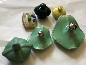 LOTE DE 6 TAPAS DE COLECCIÓN PARA CERÁMICA AMERICANA Y CHINA - Imagen 1 de 9