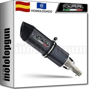 tubo de escape homologado carbon look gpr por honda cbr 900 rr fireblade 1997 97 - Imagen 1 de 3