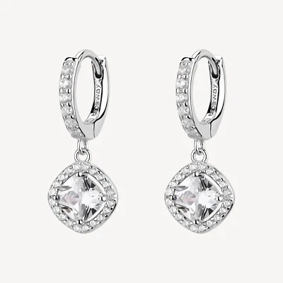 BROSWAY FANCY ORECCHINI PENDENTI IN ARGENTO E ZIRCONI FIW161 INFINITE WHITE - Immagine 1 di 4
