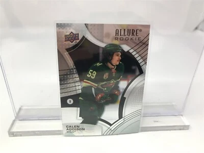  Calen Addison 2021-22 UD Allure Base - Rookies #133- Minnesota Wild - Image 1 of 2