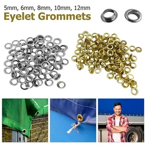 Occhielliera senza rondelle cuoio riparazione artigianale 5mm 6mm 8mm 10mm e 12mm - Foto 1 di 13
