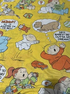 Vintage family circus bill keane Flat Sheet 64” X 94” Twin - Picture 1 of 4