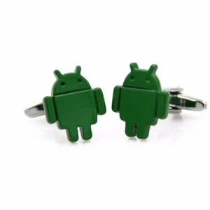 GEMELOS de moda camisa, logo Android, Androide , BBC -ENVIO GRATIS a ESPAÑA - Picture 1 of 4