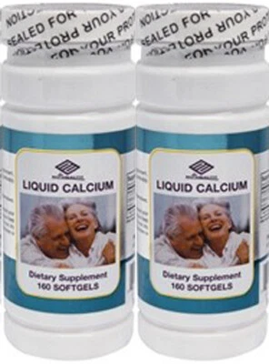 2 bottles Liquid Calcium + Vitamin D 160 capsules, easy to absorb Foto 1 de 4