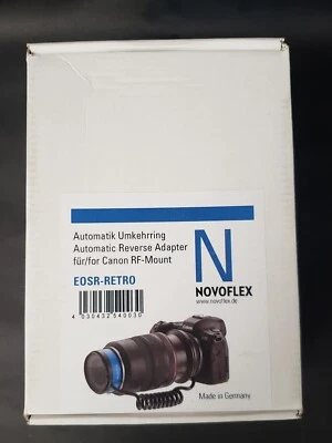 Novoflex Macro Auto Lens Reversing Adapter Canon EOS-R - Image 1 of 4