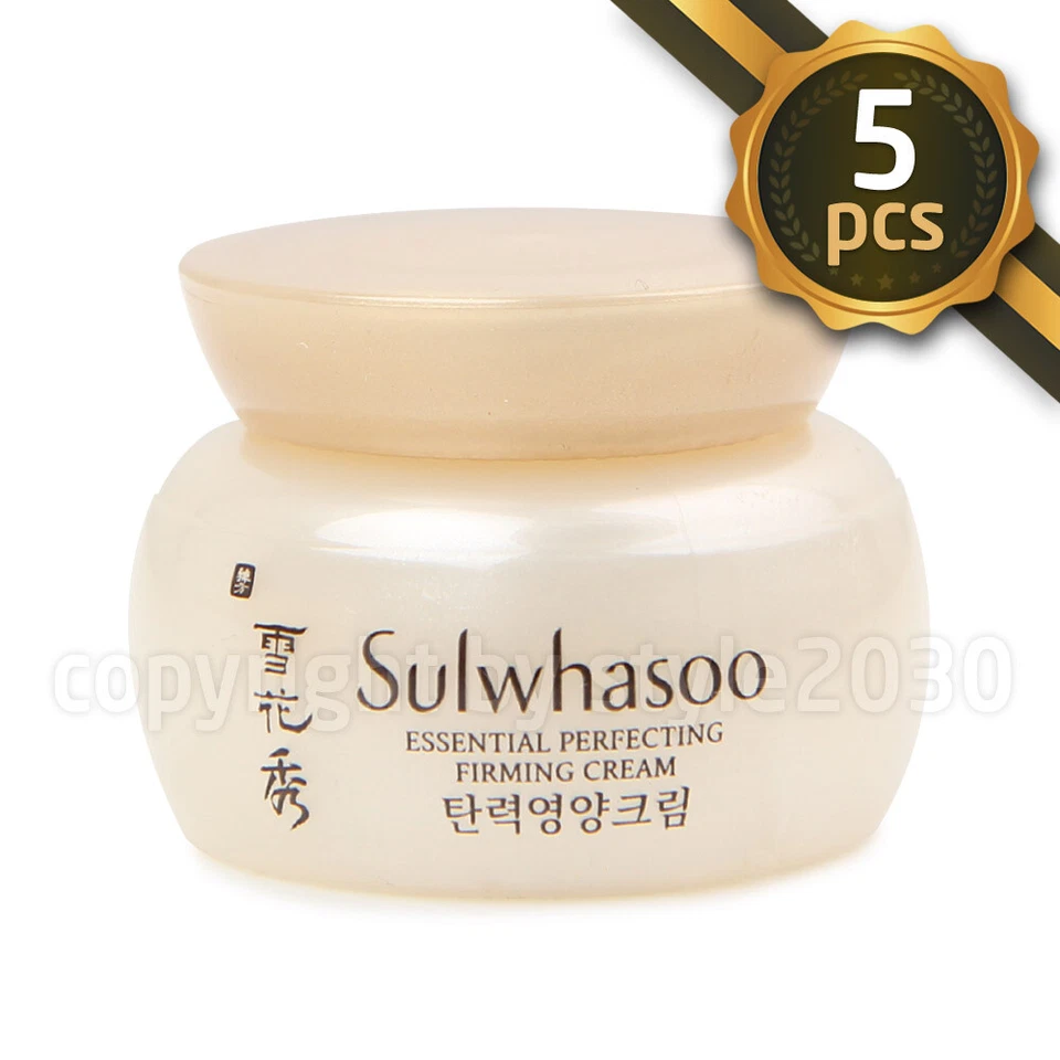 Sulwhasoo Essential Perfecting Firming Cream 5ml x 5 Stück (25ml) Probe - Bild 1 von 1