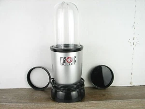 Magic Bullet Blender MB1001B - Motor - Blade - Jar -Drinking rim & Lid - Picture 1 of 4