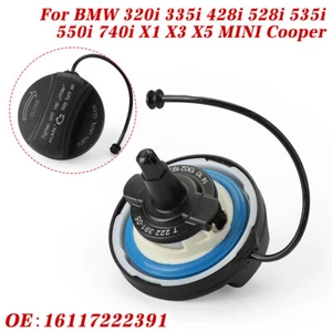 BOUCHON CAPUCHON DU RÉSERVOIR DE CARBURANT POUR BMW X1 X2 X3 X4 X5 X6 X7 Z4 MINI - Picture 1 of 13