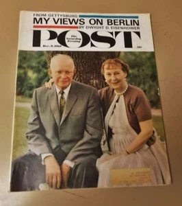 THE SATURDAY EVENING POST DEC. 9, 1961 DWIGHT D EISENHOWER'S VIEWS ON BERLIN - Picture 1 of 4
