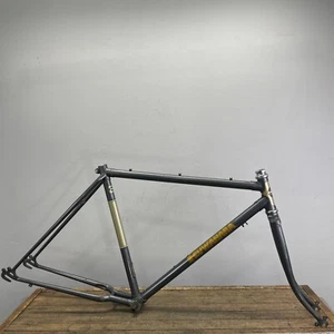 Vintage Kuwahara Frame Set Headset Lugged 26" Wheel Klunker BMX Cruiser MTB 80s - Picture 1 of 19