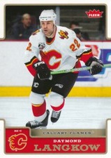 2006-07 Fleer #31 DAYMOND LANGKOW - Calgary Flames