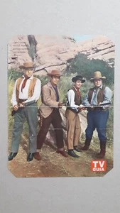 ¡BLOQUEADOR DAN! - "BONANZA" - ORIG. PÓSTER #35 - GUÍA TV - ARGENTINA AÑOS 60 - Imagen 1 de 2