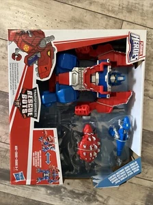 Transformers Rescue Bots Knigth Watch Optimus Prime Playskool NIB! - Picture 1 of 4