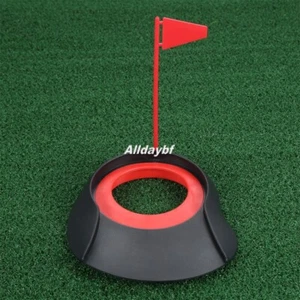 Hole Practice Golf Putting Cup with Flag for Sport Outdoor Indoor Training Aids - Picture 1 of 6