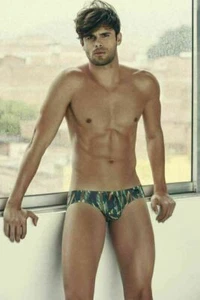 SMALL Clever Boxers Briefs UPTOWN Boy Latin Stretch Undie Green 2393 4 - Picture 1 of 6