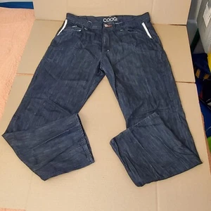 Coogi Jeans Men's Size 38 X 34 Blue Denim, Embroidered  - Picture 1 of 23
