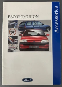 Ford Escort Orion Accessories Brochure UK Market June 1992 FD2421 - Picture 1 of 7