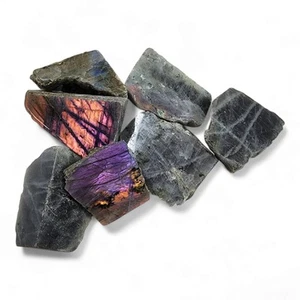Labradorite Polished Faced Pieces Madagascar 258.4 grams - Picture 1 of 1