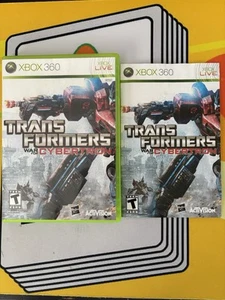 Transformers War for Cybertron - Xbox 360 - Manual & Case Only/NO GAME See Pics - Picture 1 of 3