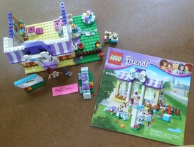 Lego Friends 41124 - HEARTLAKE PUPPY DAYCARE - Used - 100% COMPLETE - NO BOX